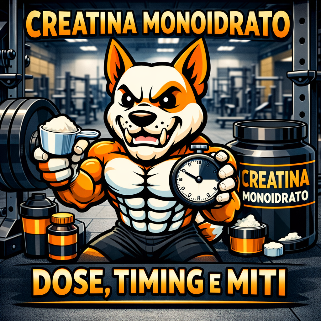 <p>Creatina monoidrato: dose, timing e miti</p>
