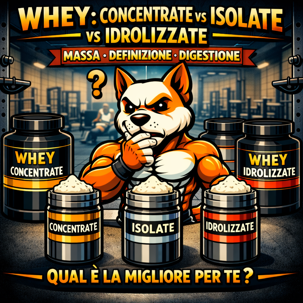 <p>Whey: concentrate, isolate o idrolizzate? Guida scelta</p>
