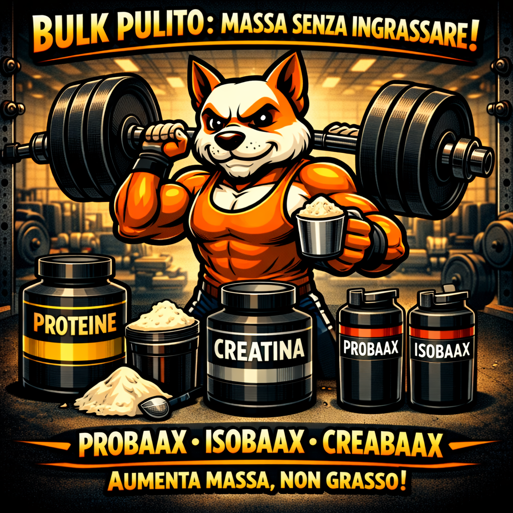 <p>Bulk pulito: massa senza ingrassare</p>
