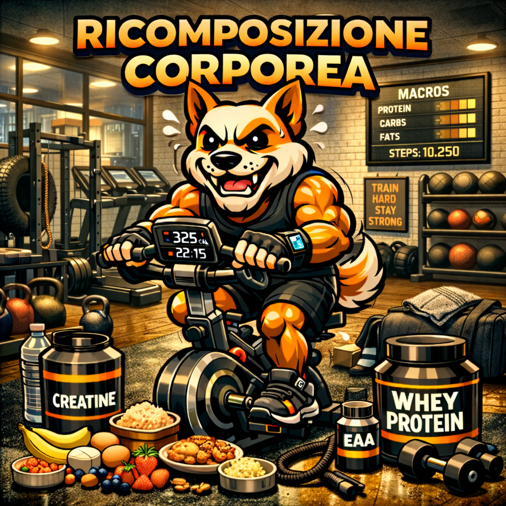 <p>Ricomposizione corporea: guida pratica a macro e forza</p>
