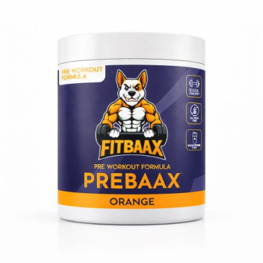 PREBAAX - Pre Workout Formula Orange 