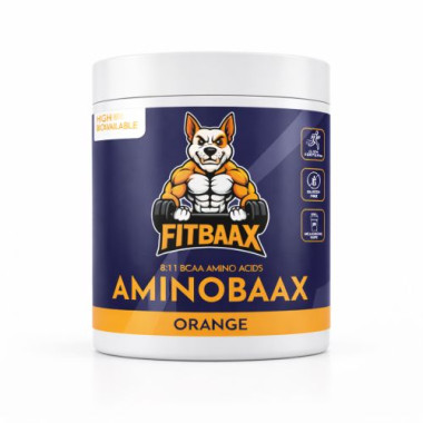 AMINOBAAX - 8.1.1 Bcaa Amino Acids Orange 