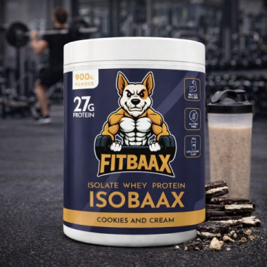 ISOBAAX - Isolate Whey Protein Coockies and Cream 