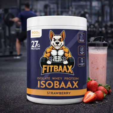 ISOBAAX - Isolate Whey Protein Strawberry 