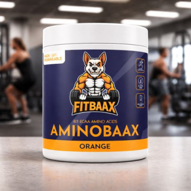 AMINOBAAX - 8.1.1 Bcaa Amino Acids Orange 