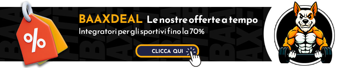 BaaxDeals: Integratori per gli sportivi in offerta