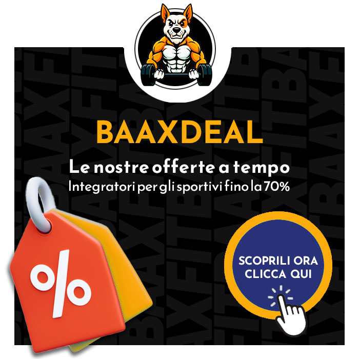 BaaxDeals: Integratori per gli sportivi in offerta