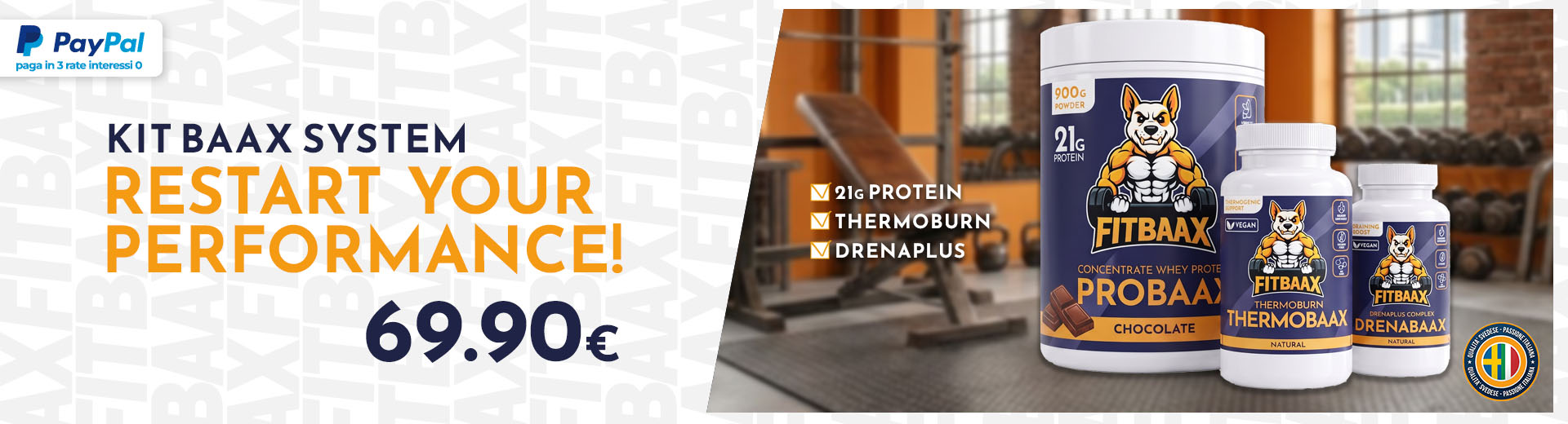 Integratori per gli sportivi in offerta