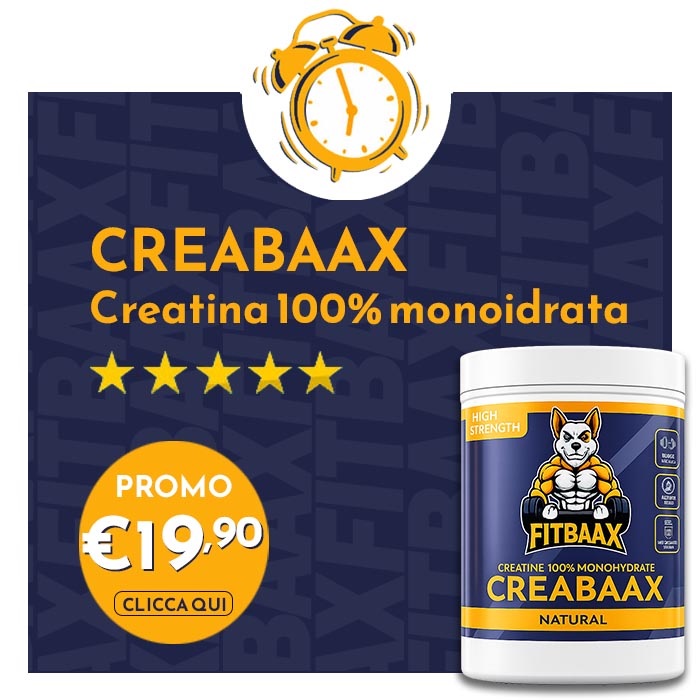 Creabaax creatina 100% monoidrata